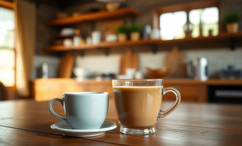 Dieser farblose Kaffee verfärbt nicht die Zähne! [Bildinhalt mit KI erstellt]