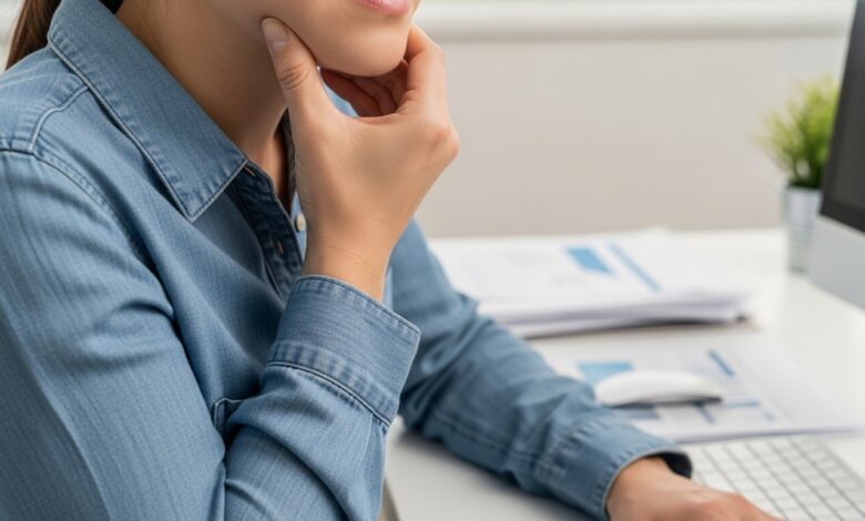 Zahnschmerzen durch Verspannungen und Stress? [Bildinhalt mit KI erstellt]
